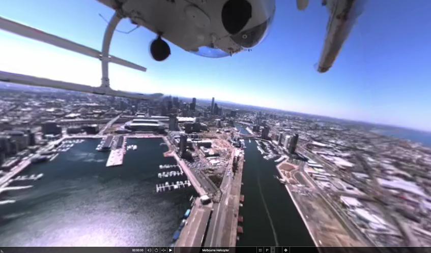 vue helico 360 degres