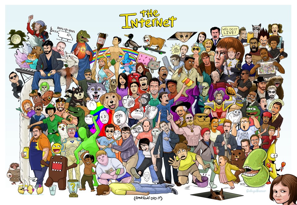 internet personnages